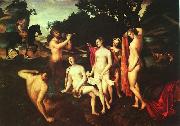 Francois Clouet The Bath of Diana oil painting